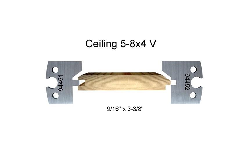 Ceiling 5-8 x 4 V